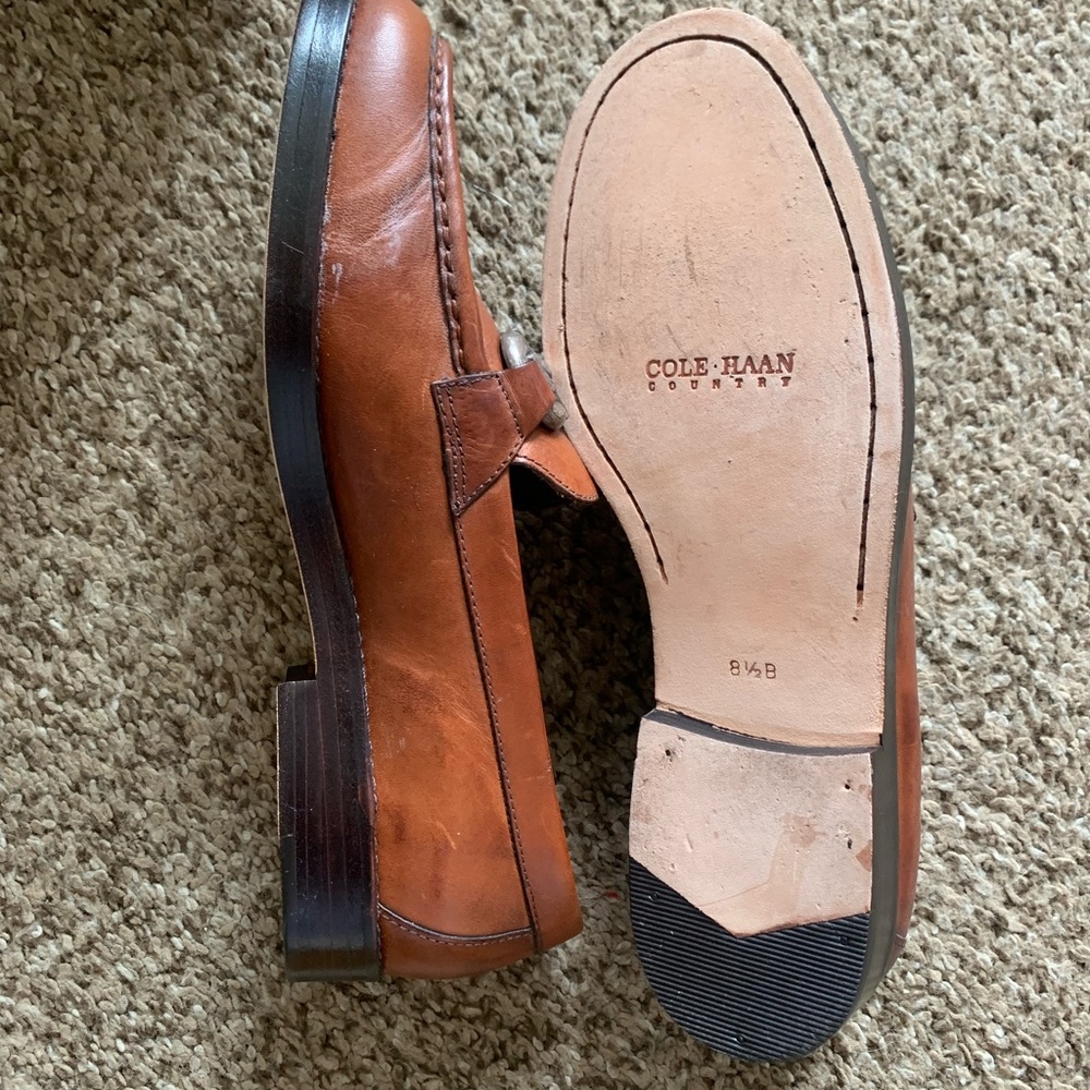 Barely worn Cole Haan loafers. Too big for me.